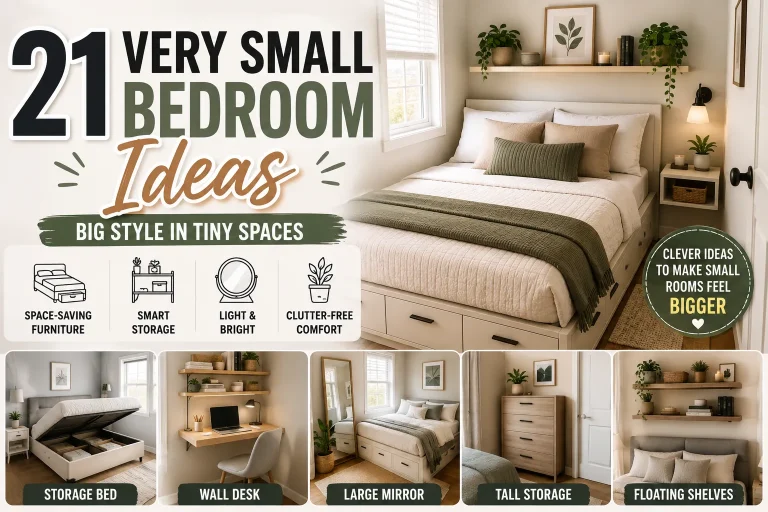 21 Very Small Bedroom Ideas to Make Tiny Spaces Feel Bigger and Better