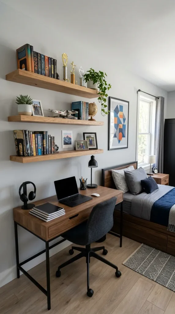 Add Floating Shelves