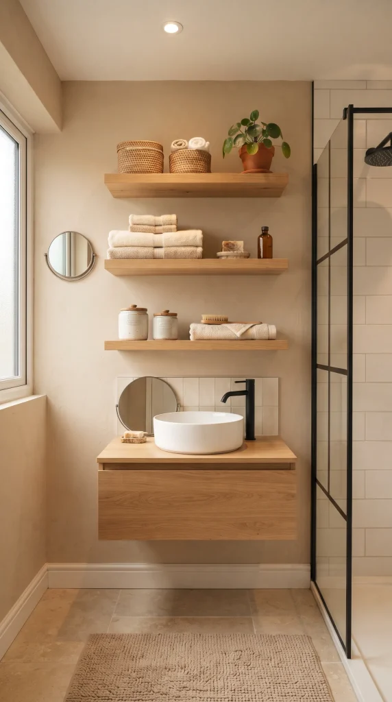 Add Floating Shelves