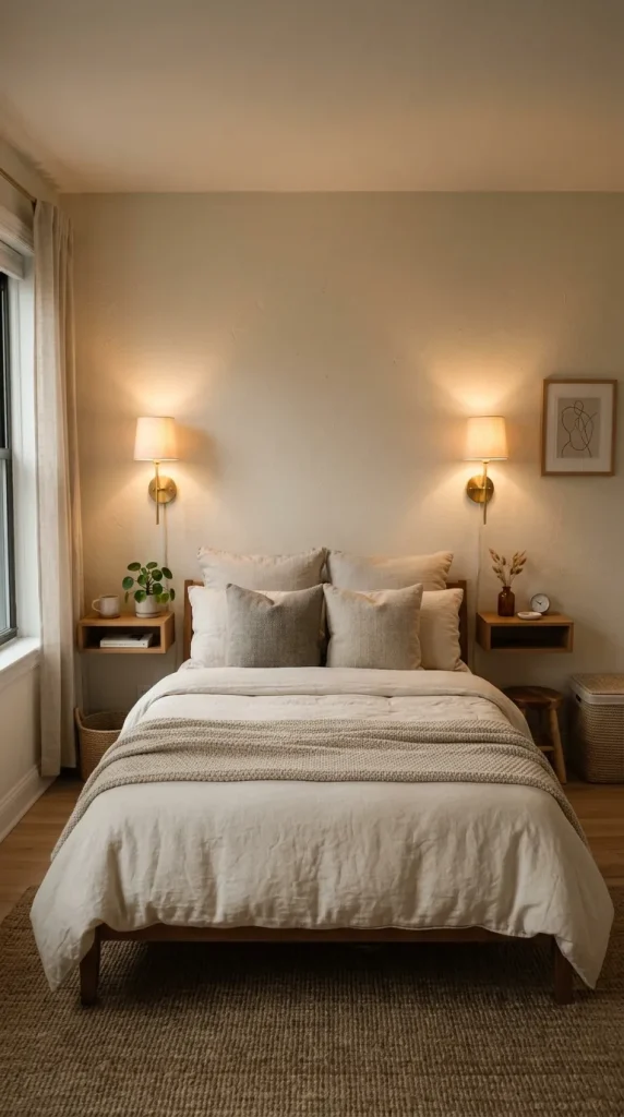 Add Wall Sconces Instead of Table Lamps