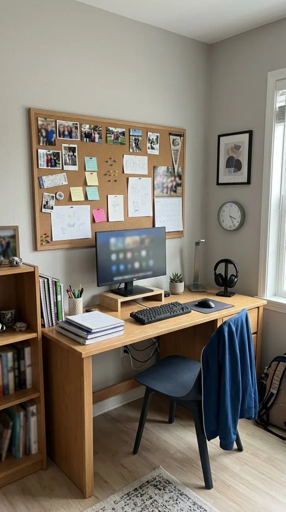 Add a Corkboard or Pinboard
