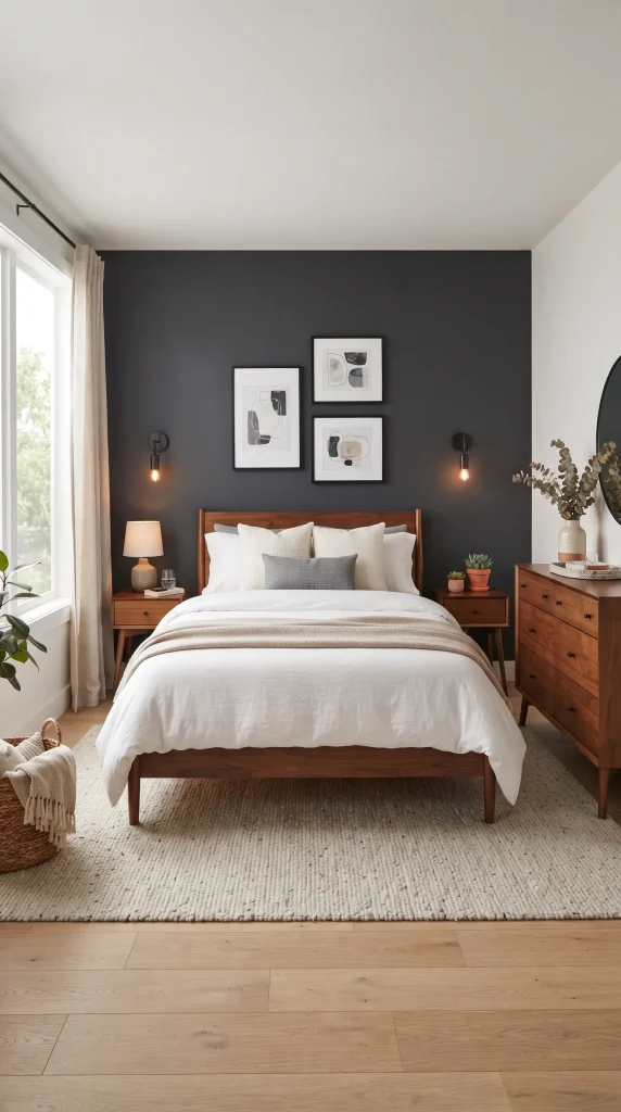 Add a Dark Gray Accent Wall