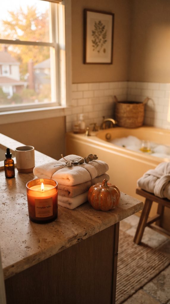 Add a Fall-Scented Candle