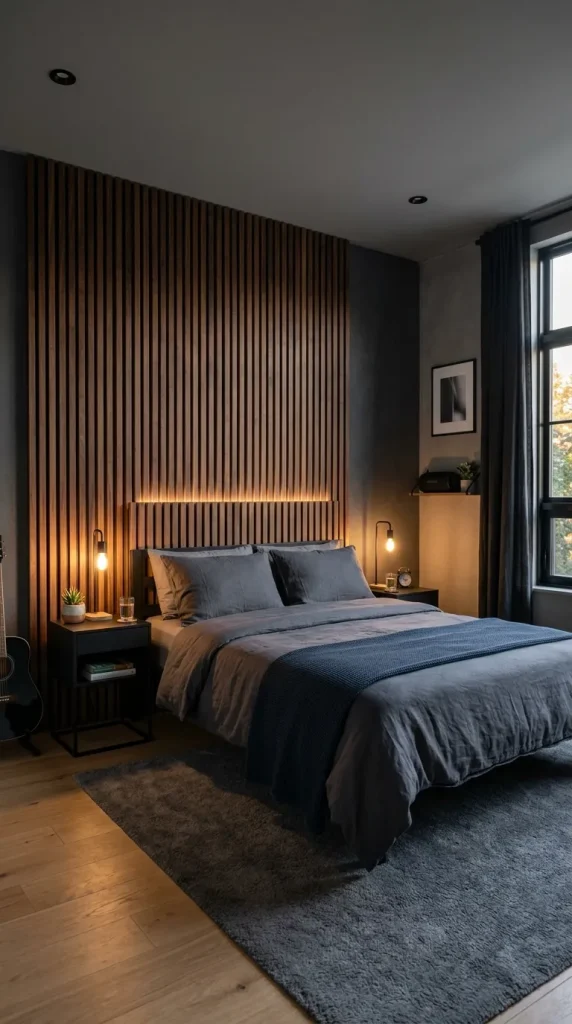 Add a Feature Wall Behind the Bed