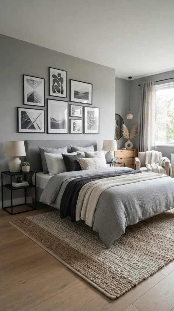 Add a Gray Gallery Wall