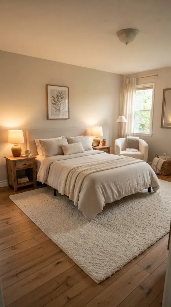 Add a Soft Area Rug