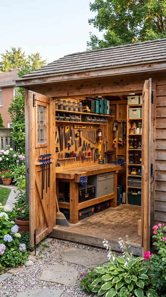 Backyard Workshop Shed