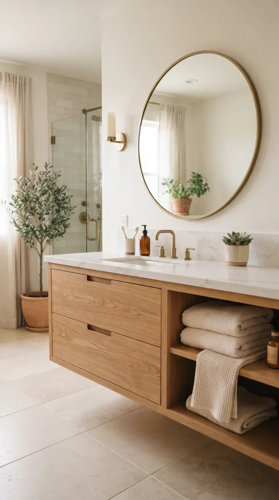 Combine Warm White and Natural Wood