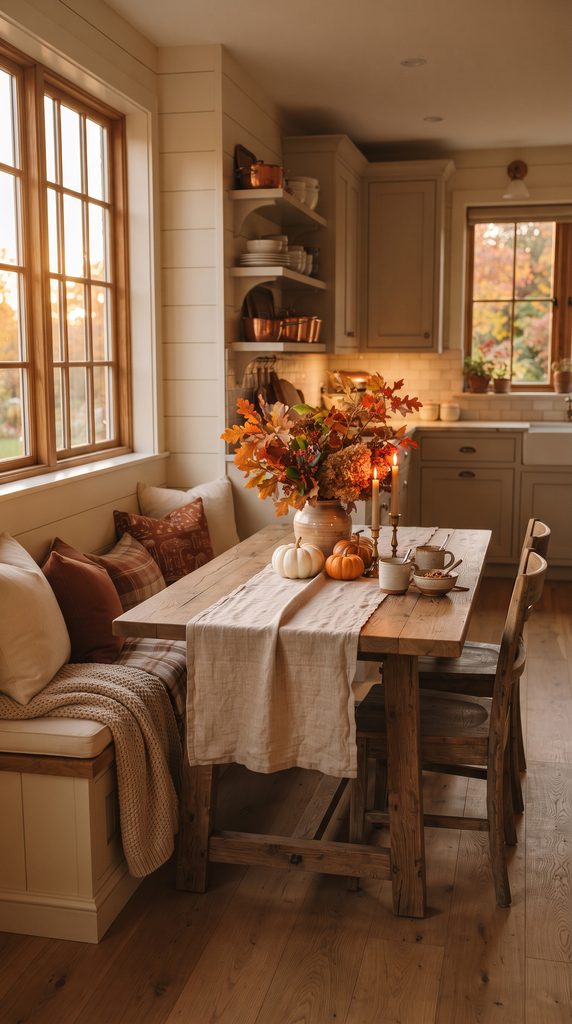 Create a Fall Dining Nook