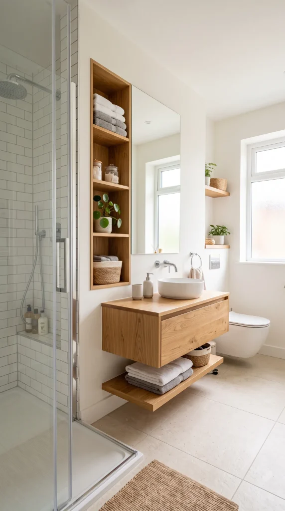 Create a Small Neutral Bathroom