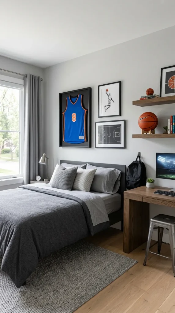 Create a Sports-Themed Bedroom