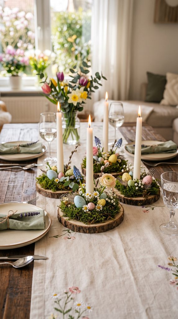 DIY Easter Candle Holders