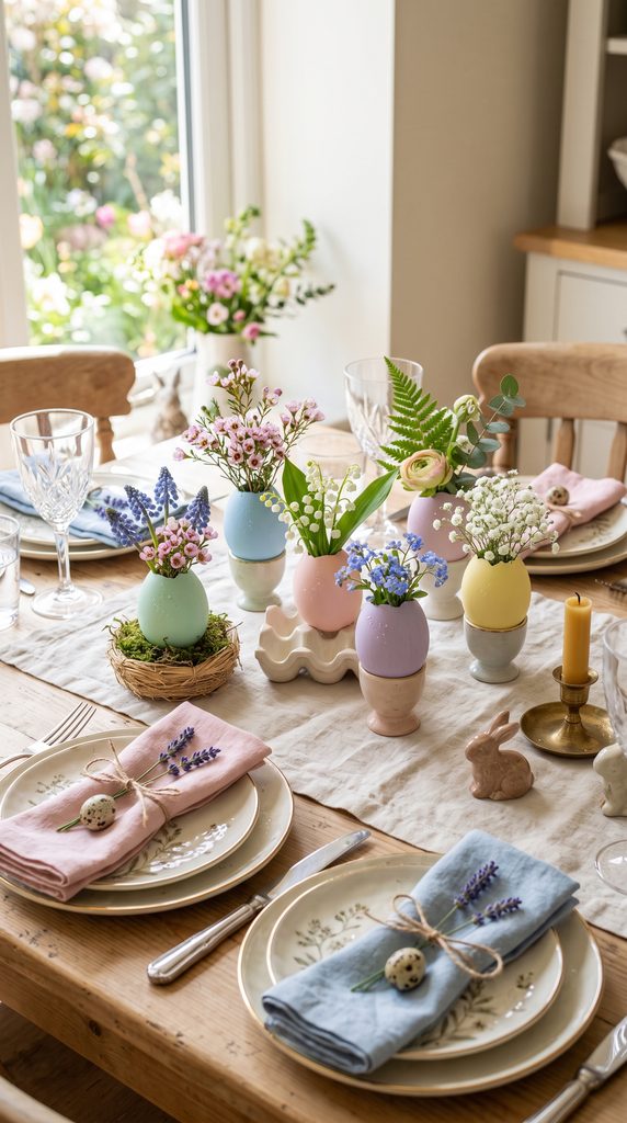 DIY Spring Floral Egg Vase
