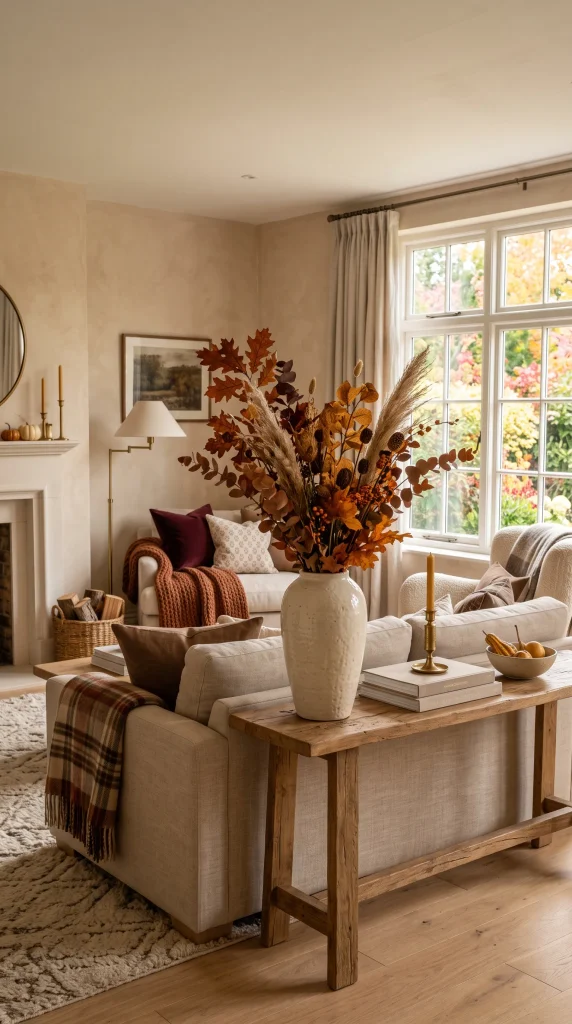 Decorate With Dried Autumn Branches