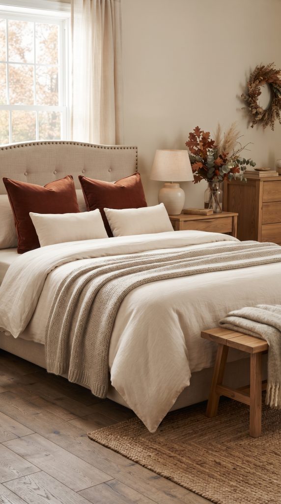 Decorate With Rust-Colored Pillows
