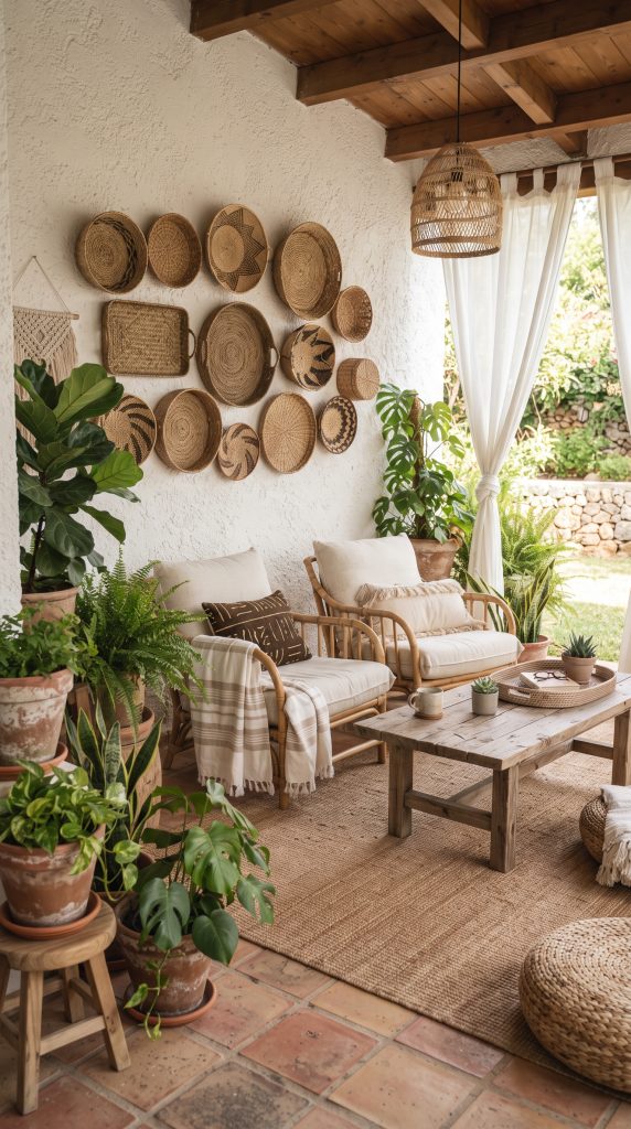 Decorate With Woven Baskets