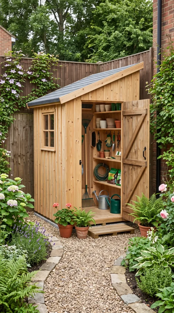 Small Shed for Compact Backyards