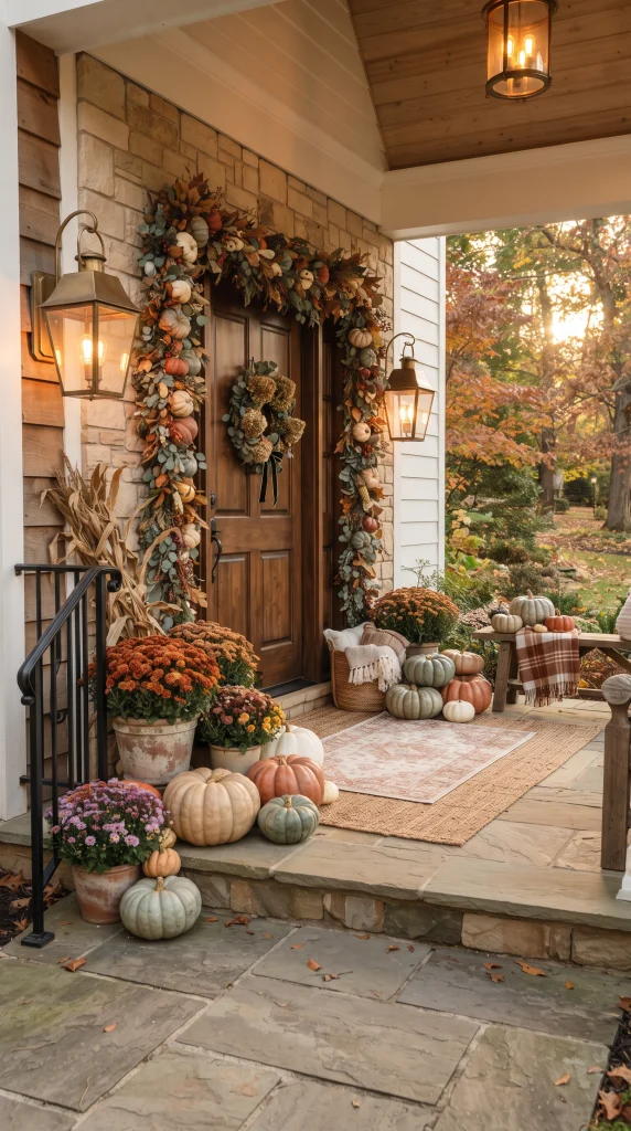 Style Your Front Porch With Pumpkins