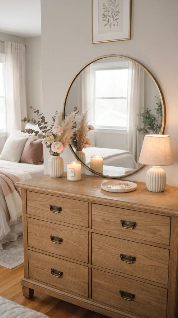 Style the Dresser Like a Focal Point