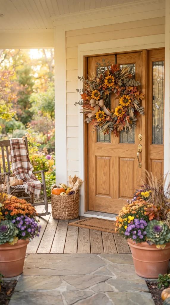 Sunflower Fall Wreath