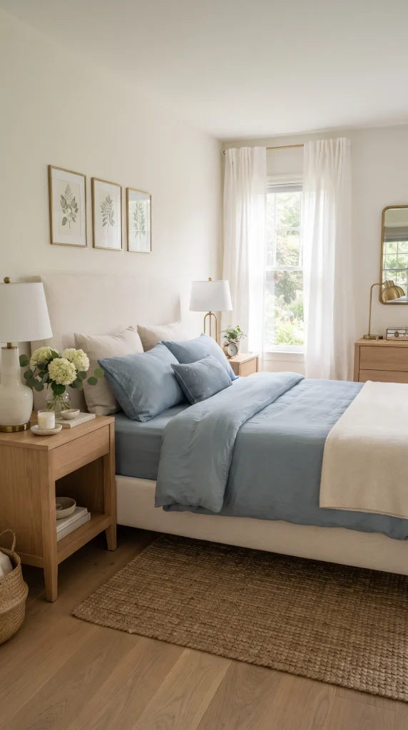 Try a Soft Blue Bedroom