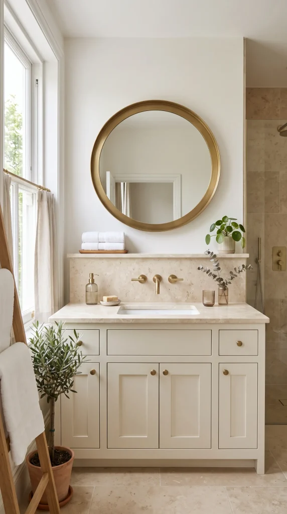 Use Brass Fixtures for Warmth