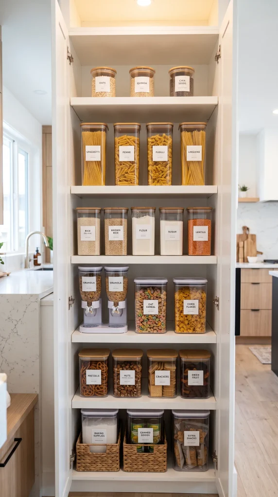 Use Clear Storage Containers