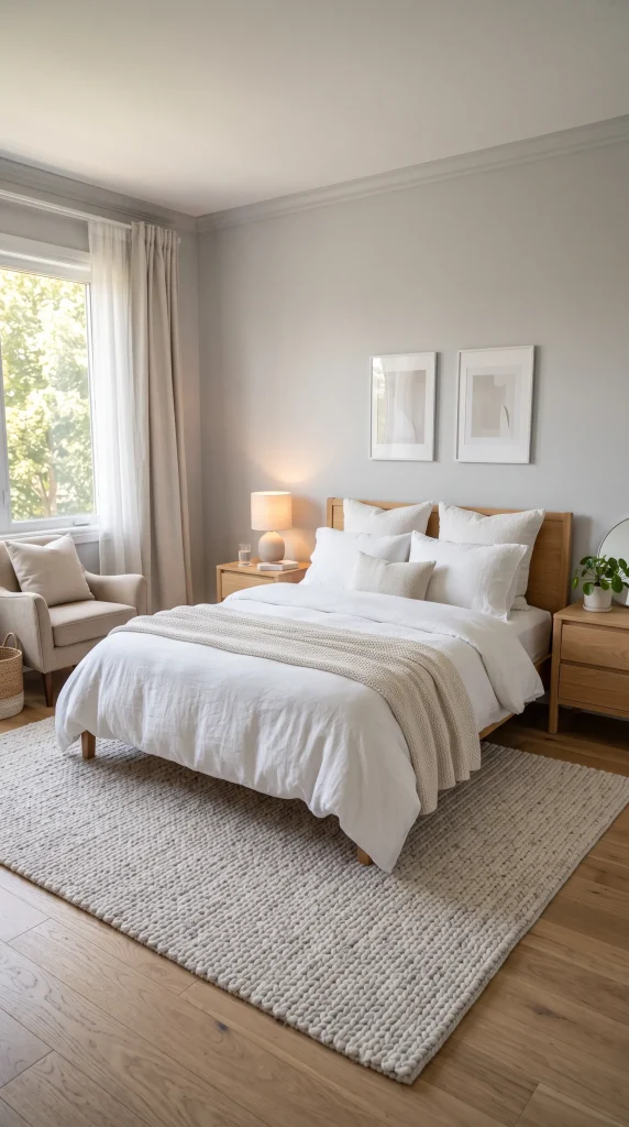 Use Light Gray Walls for a Soft Base