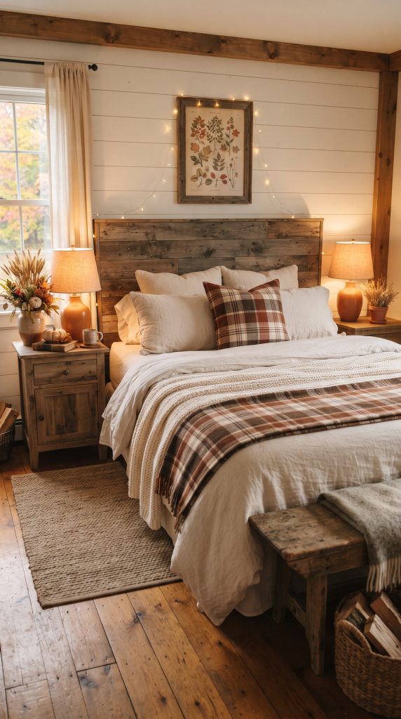 Use Plaid Bedding or Throw Pillows