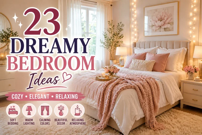 23 Dreamy Bedroom Ideas for a Soft, Cozy and Beautiful Space