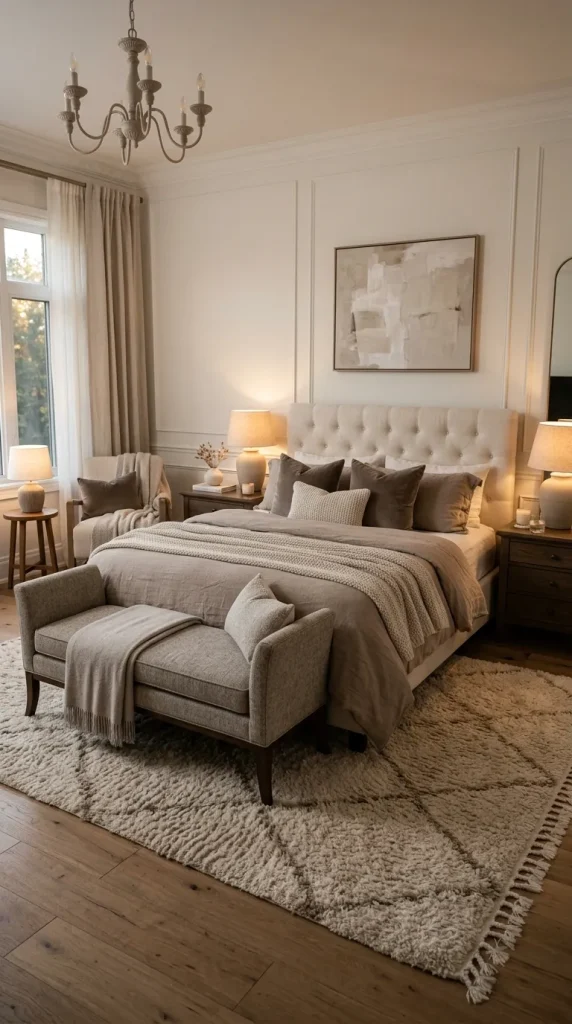 Add a Bench at the Foot of the Bed