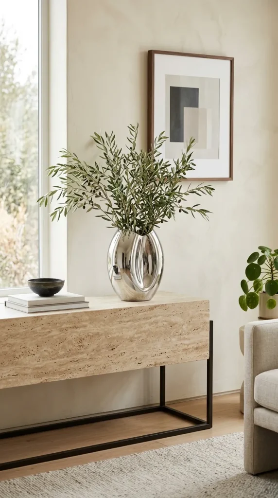 Style With Chrome Vases